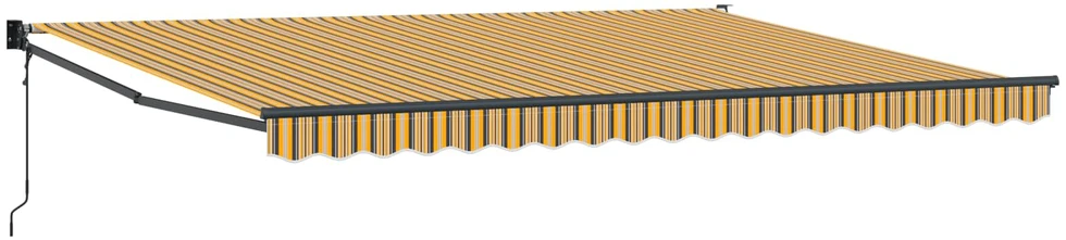 Ištraukiama markizė Įvairiaspalvis 450 × 300 cm