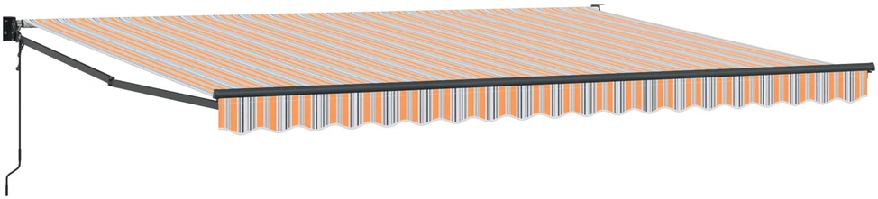Ištraukiama markizė Įvairiaspalvis 450 × 300 cm