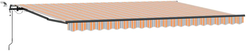 Ištraukiama markizė Įvairiaspalvis 500 × 350 cm Poliesteris