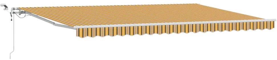 Ištraukiama markizė Įvairiaspalvis 500 × 300 cm Poliesteris