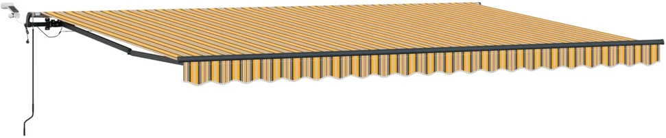 Ištraukiama markizė Įvairiaspalvis 500 × 300 cm Poliesteris
