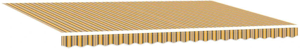 Ištraukiama markizė Įvairiaspalvis 500 × 300 cm Poliesteris