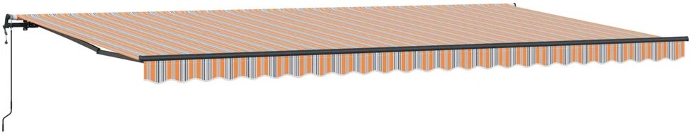 Ištraukiama markizė Įvairiaspalvis 600 × 300 cm