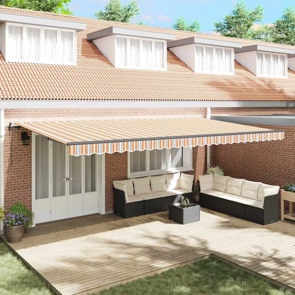 Ištraukiama markizė Įvairiaspalvis 600 × 300 cm