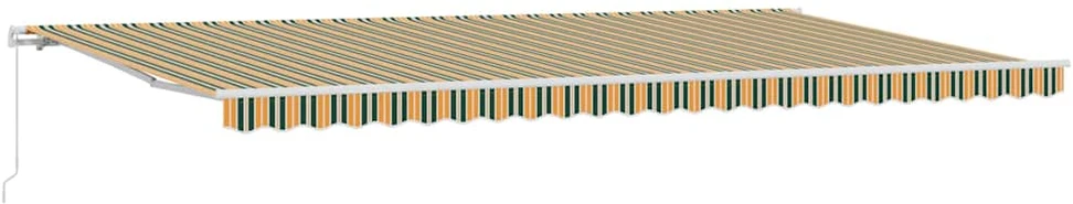 Ištraukiama markizė Įvairiaspalvis 600 × 300 cm