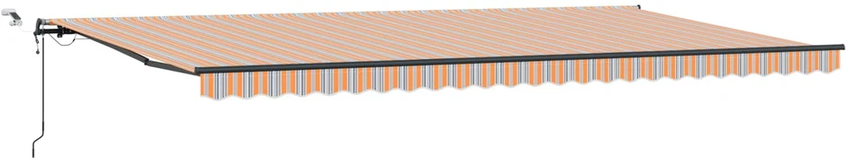 Ištraukiama markizė Įvairiaspalvis 600 × 300 cm Poliesteris