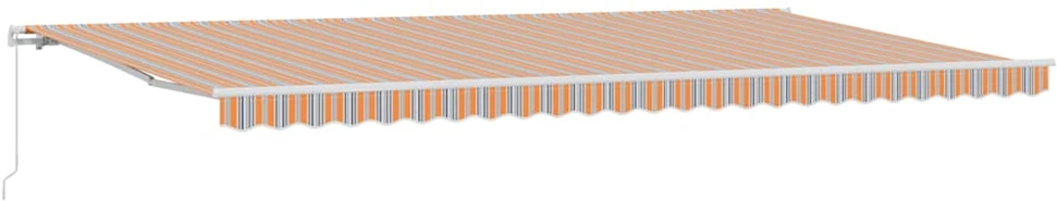 Ištraukiama markizė Įvairiaspalvis 600 × 350 cm