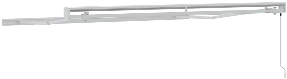 Ištraukiama markizė Juoda 400 × 300 cm Aliuminis