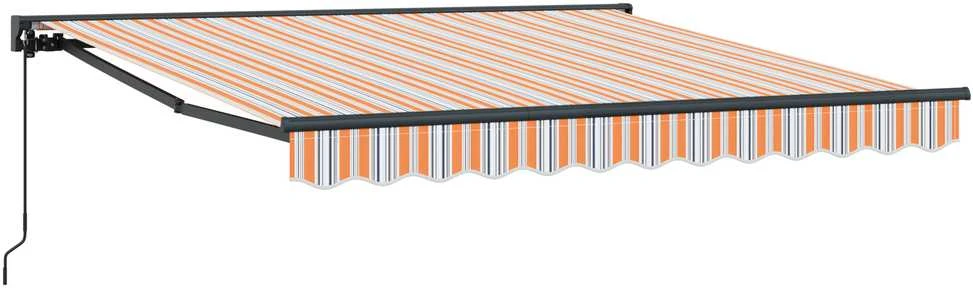 Markizės rėmas Mėlynas ir Oranžinis 300 x 250 cm