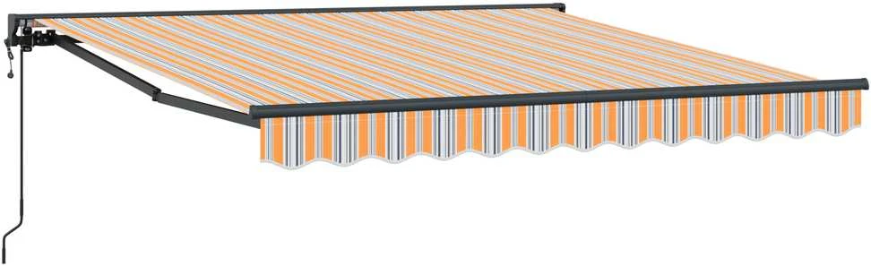 Markizės rėmas Mėlynas ir Oranžinis 300 x 250 cm