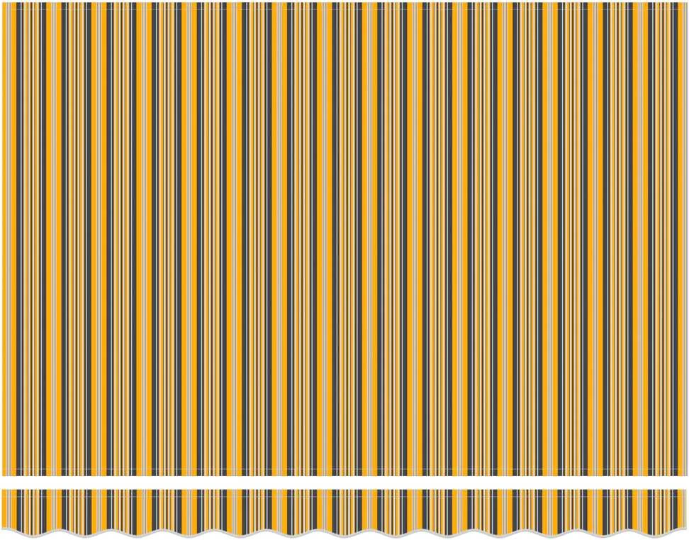 Markizės rėmas Geltonas ir Pilkas 300 x 250 cm