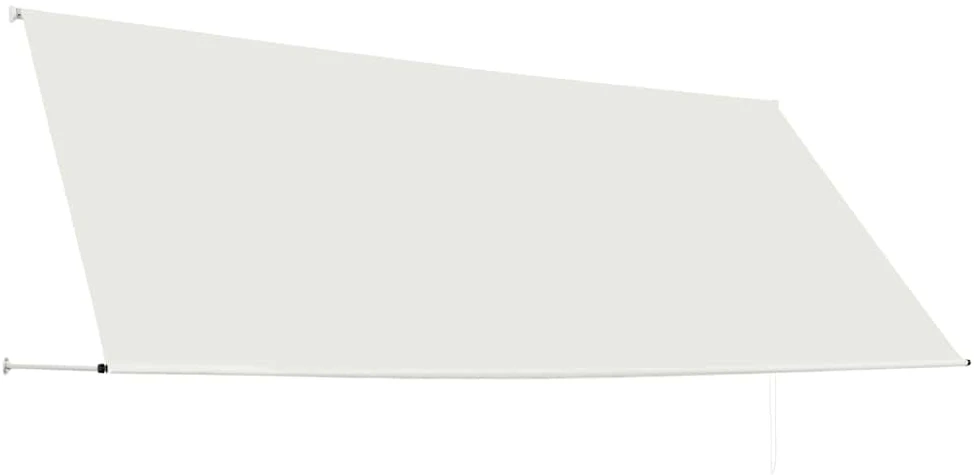 Ištraukiama markizė, kreminės spalvos, 350x150 cm