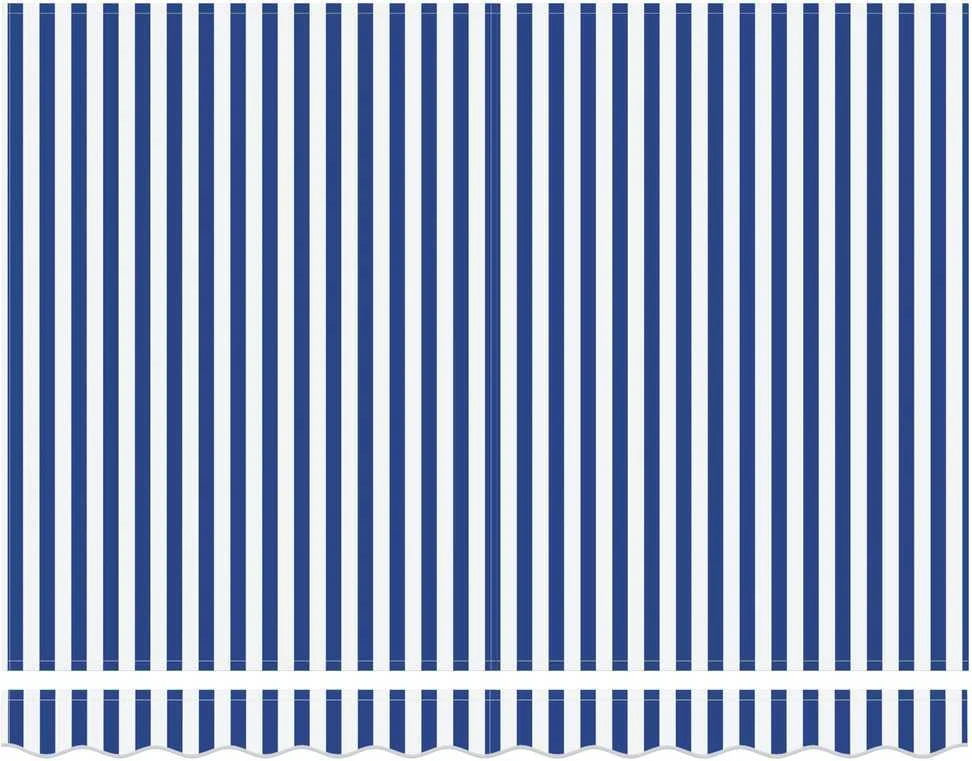 Markizės rėmas Mėlyna ir balta 300 x 250 cm