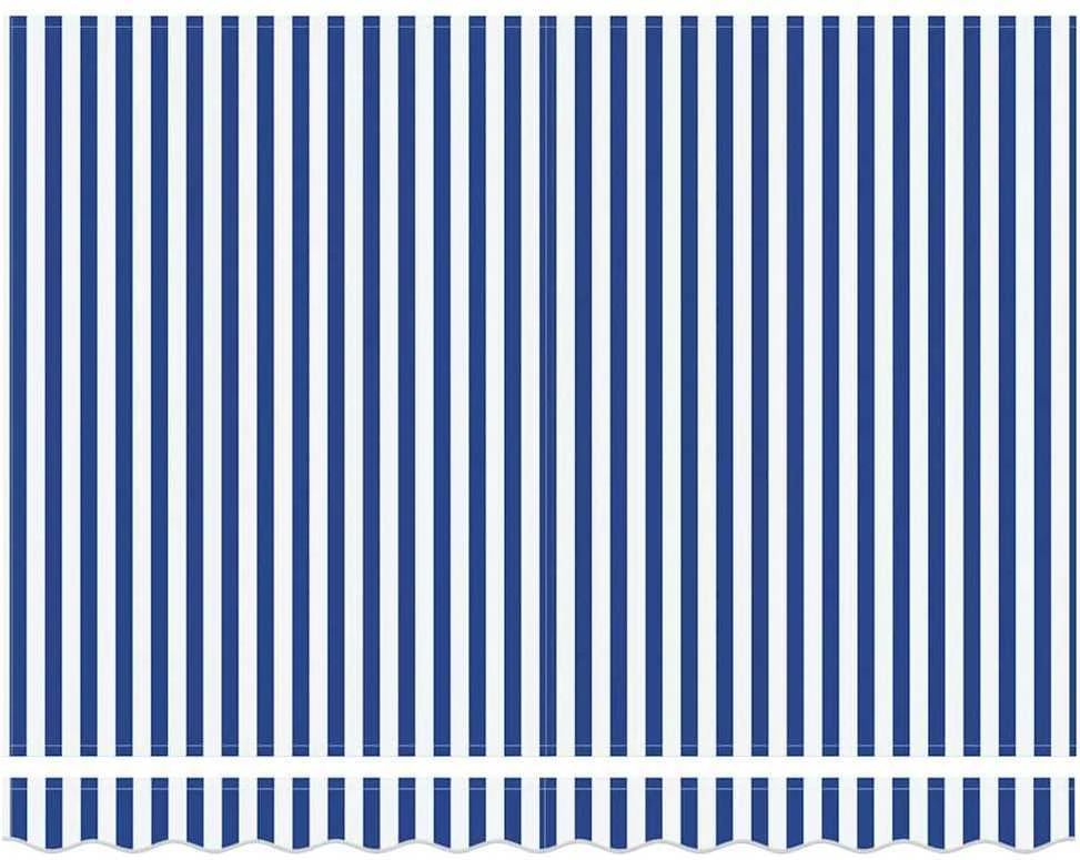 Markizės rėmas Mėlyna ir balta 300 x 250 cm