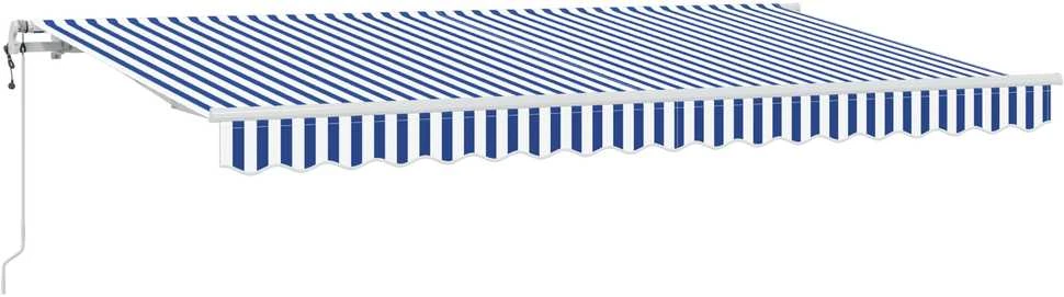 Ištraukiama markizė Mėlyna 350 x 200 cm audinys