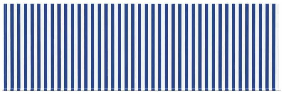 Ištraukiama markizė Mėlyna ir balta 350 x 200 cm