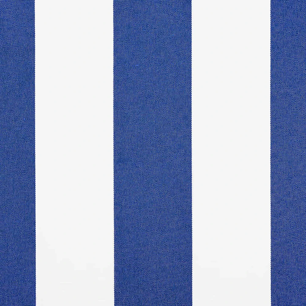 Ištraukiama markizė, mėlyna/balta, 3,5x2,5m, audinys/aliuminis