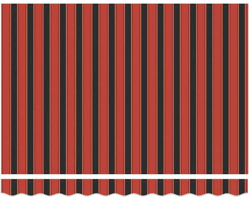 Ištraukiama markizė oranžinė ir ruda 300 x 250 cm