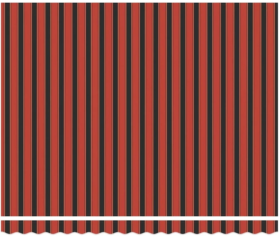 Ištraukiama markizė Oranžinė ir ruda 400 × 300 cm