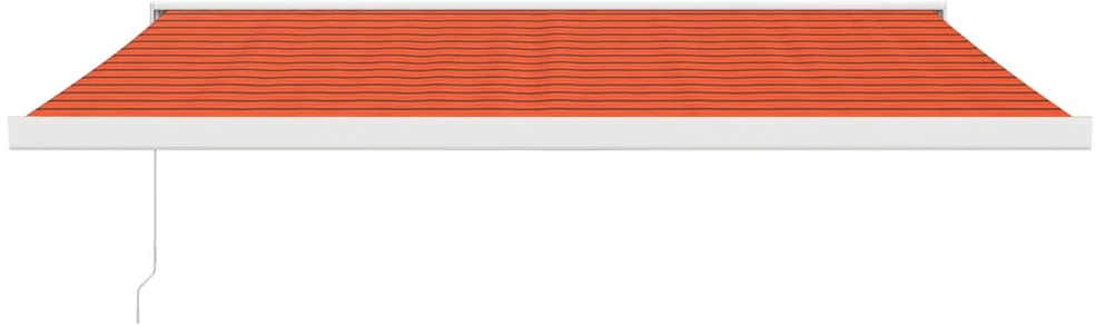 Ištraukiama markizė, oranžinė/ruda, 4x3m, audinys ir aliuminis