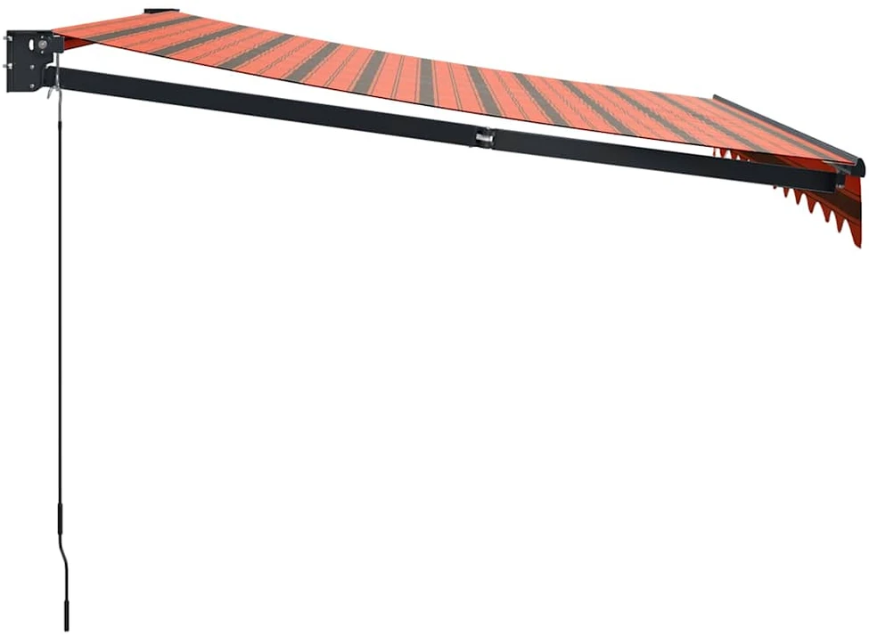 Ištraukiama markizė, oranžinė/ruda, 3x2,5m, audinys/aliuminis