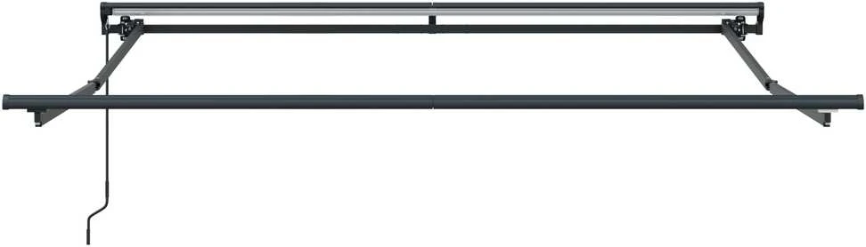 Markizės rėmas Raudona 350 x 250 cm Poliesteris su PU danga