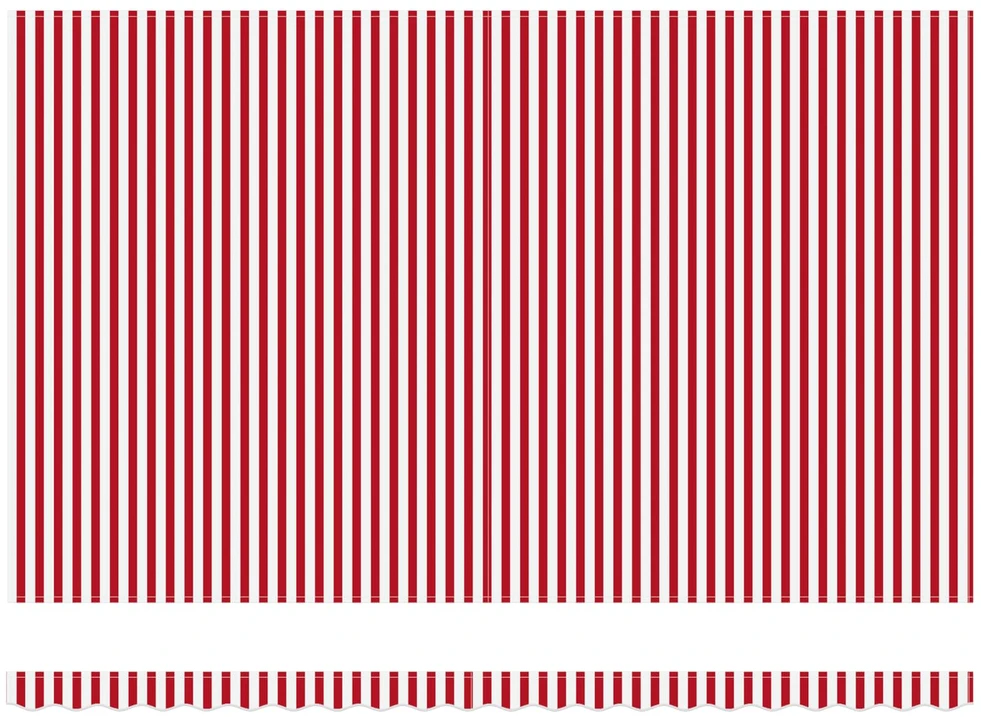 Ištraukiama markizė Raudona ir balta 500 x 300 x 165 cm