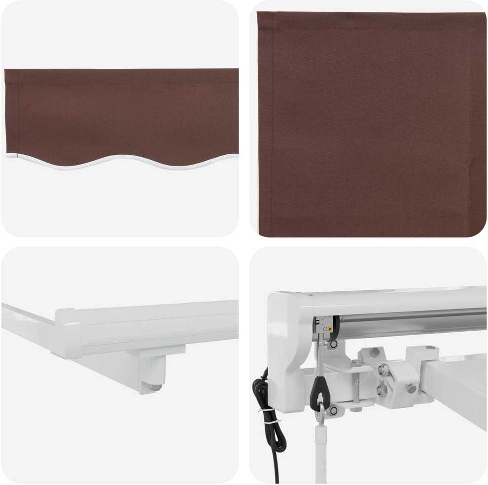 Markizės rėmas Ruda 250 x 200 cm Poliesteris su PU danga