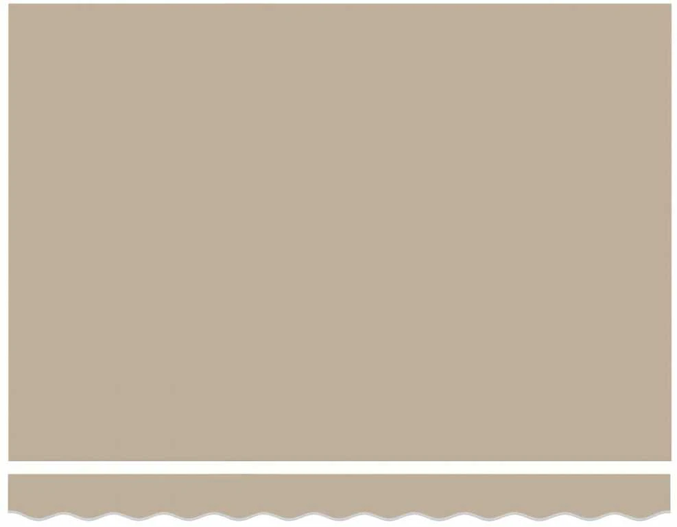 Ištraukiama markizė Smėlio 300 x 250 cm Audinys ir aliuminis