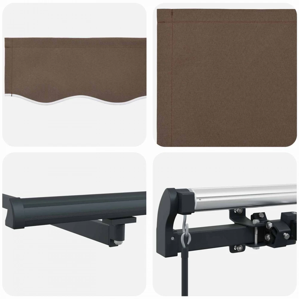 Ištraukiama markizė Taupe 3,5 x 2 m audinys