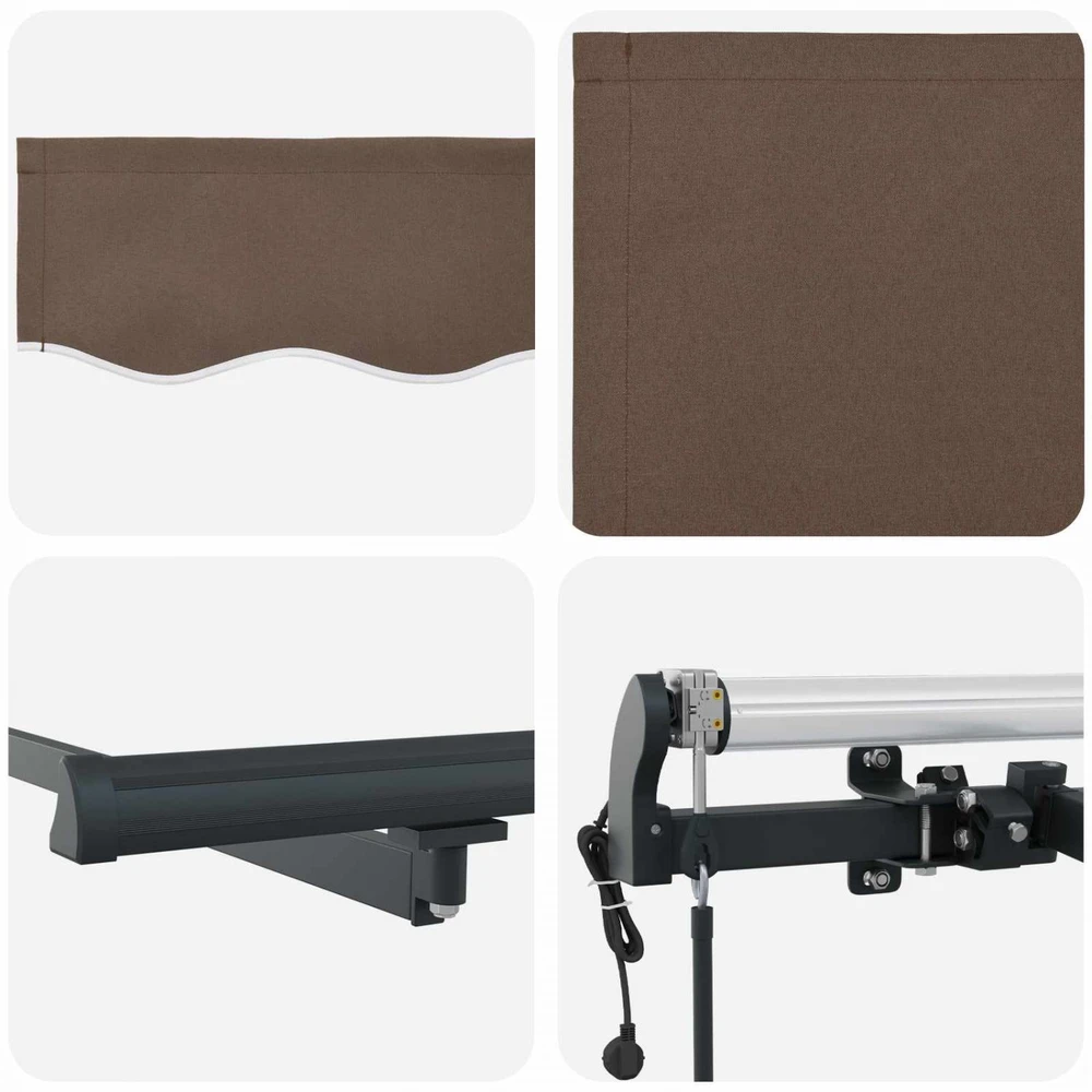 Ištraukiama markizė Taupe 3,5 x 2 m audinys