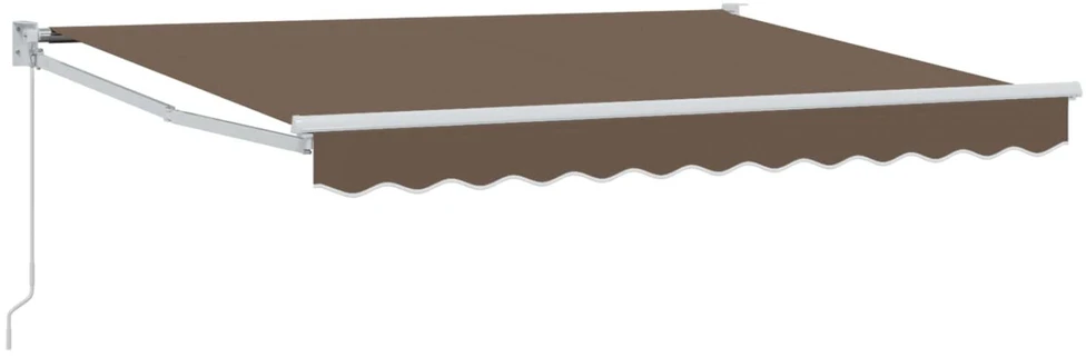 Ištraukiama markizė Taupe 4 x 2 m 100% Poliesteris ir Aliuminis