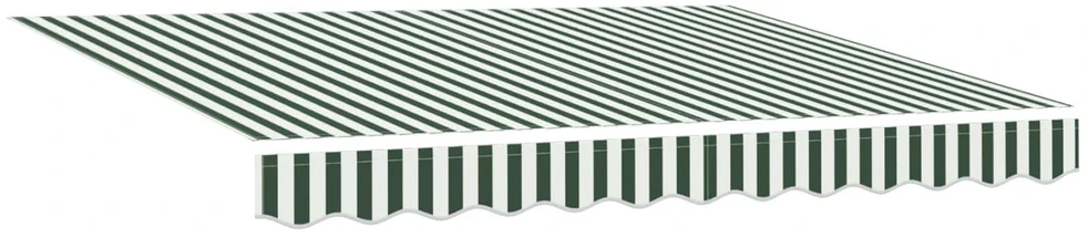Ištraukiama markizė Žalia ir balta 300 x 250 cm