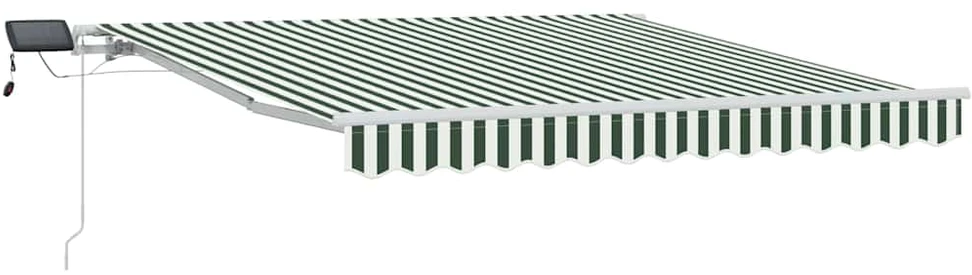 Ištraukiama markizė Žalia ir balta 350 x 250 cm