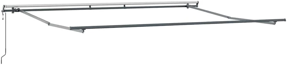 Ištraukiama markizė Žalia ir balta 400 × 300 cm