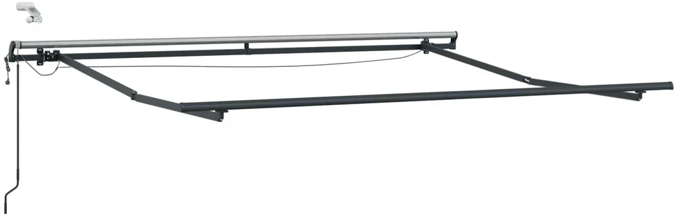 Ištraukiama markizė Žalia ir geltona 300 x 250 cm Poliesteris