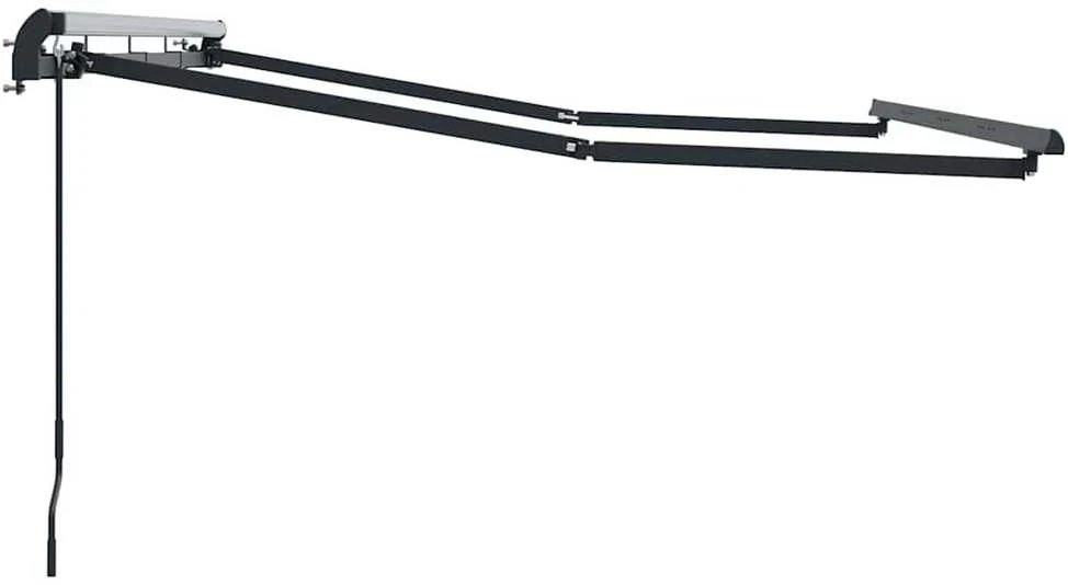 Markizės rėmas Antracito 3 x 2 m Metalas