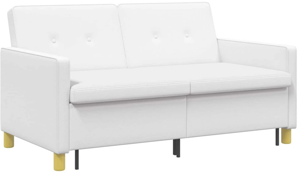 Ištraukiama sofa-lova Balta Audinys