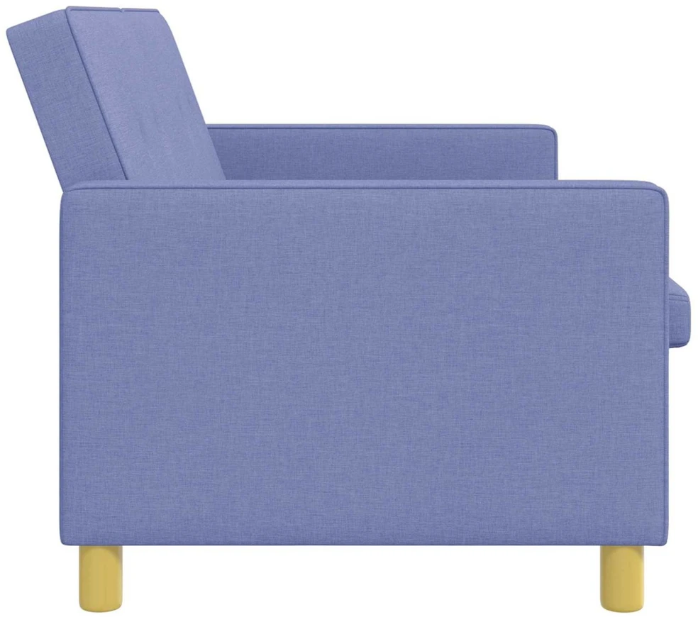 Ištraukiama sofa-lova Džinsinės mėlynos Audinys