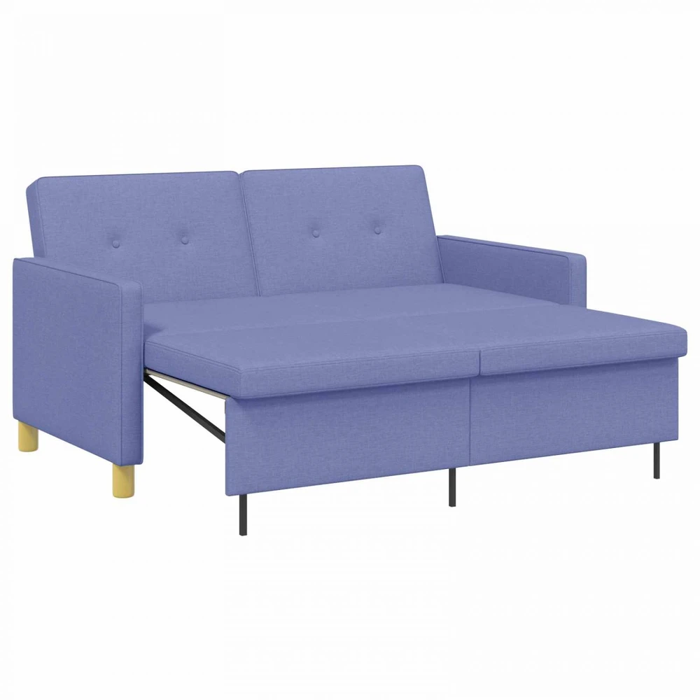 Ištraukiama sofa-lova Džinsinės mėlynos Audinys