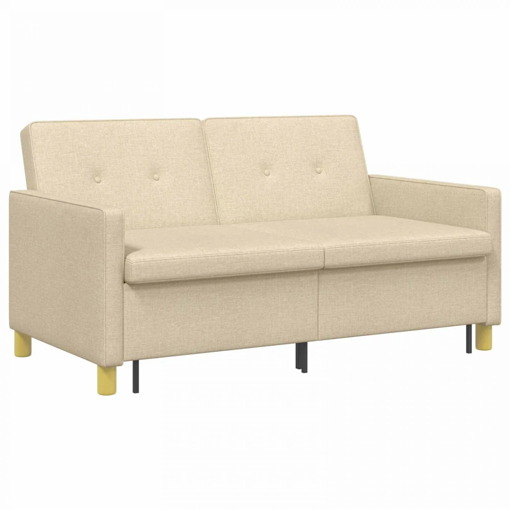 Ištraukiama sofa-lova Kreminė Audinys