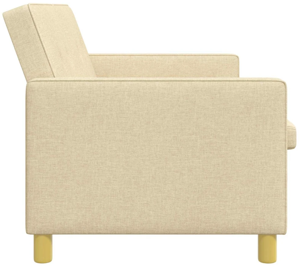Ištraukiama sofa-lova Kreminė Audinys