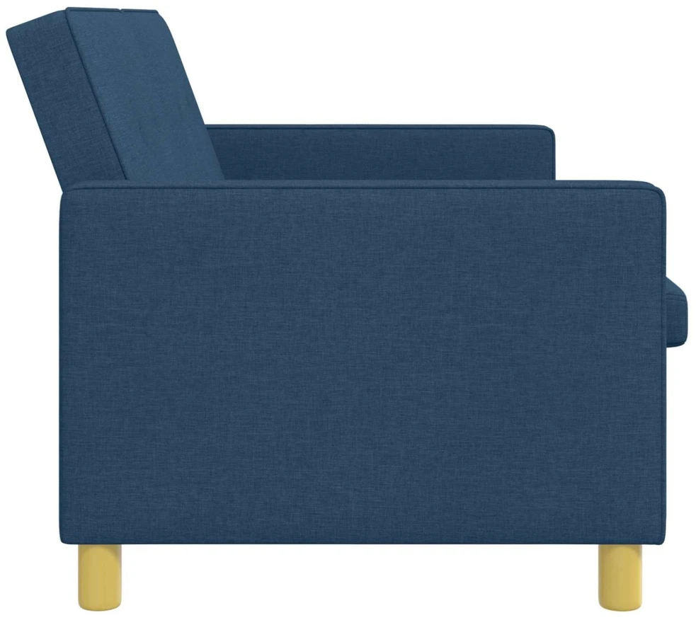 Ištraukiama sofa-lova Mėlyna Audinys