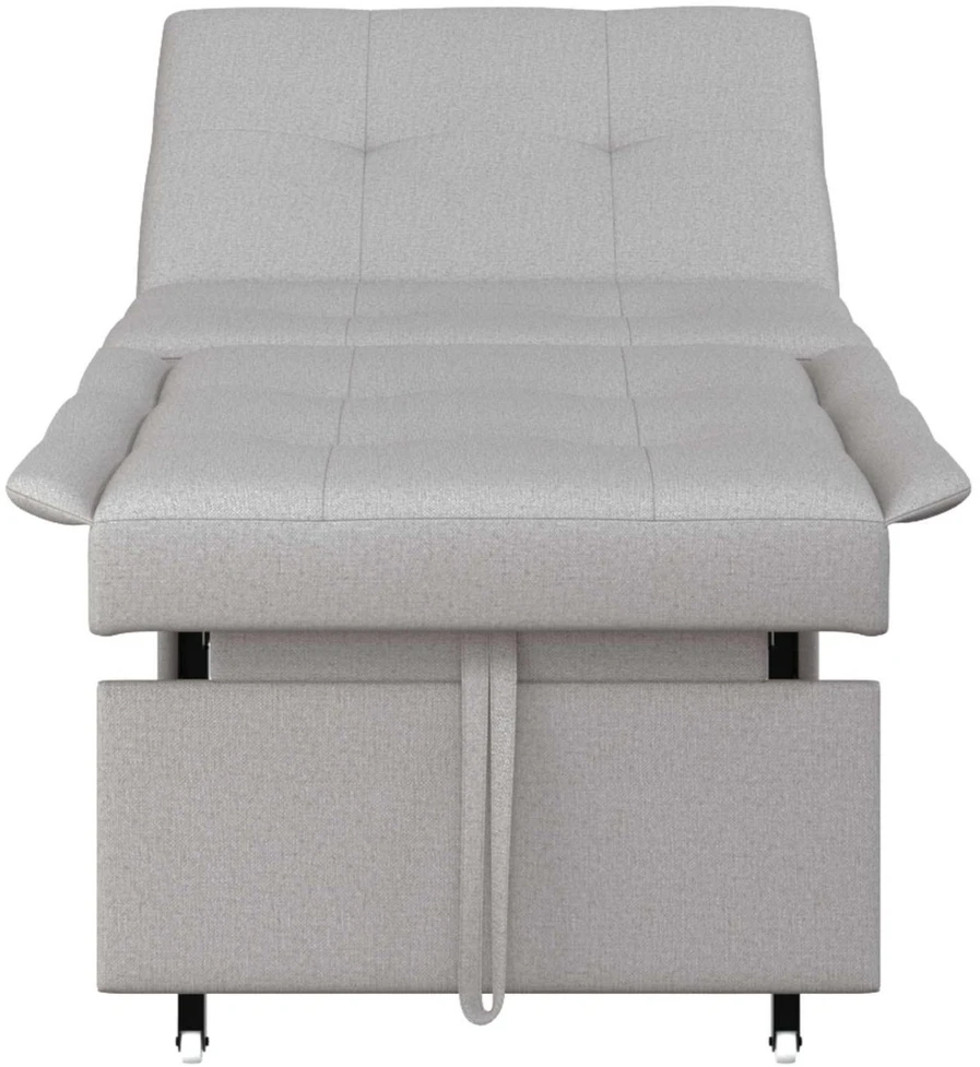Ištraukiama sofa-lova Pilka 194 x 50 x 82 cm audinys