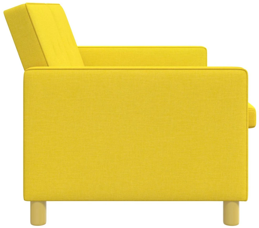 Ištraukiama sofa-lova Šviesi geltona 154 x 94,5 x 80,5 cm