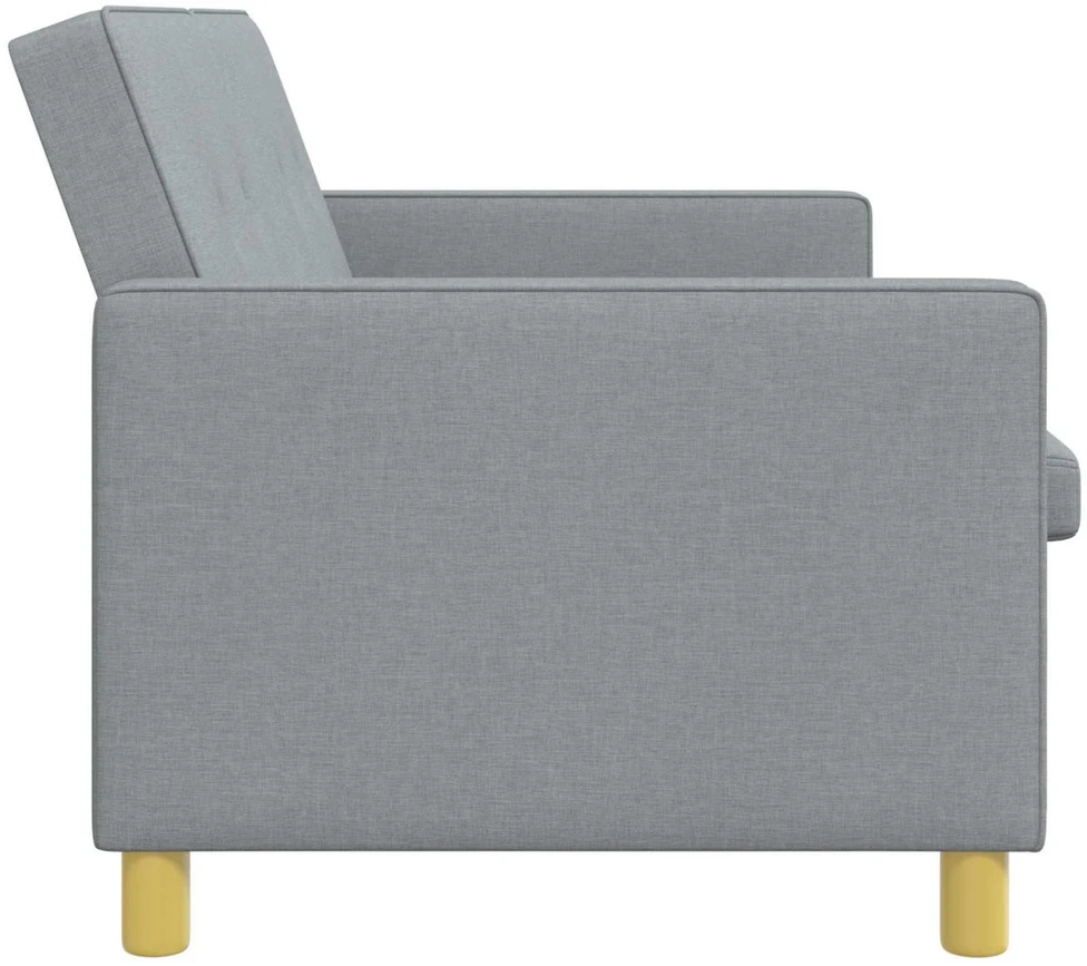 Ištraukiama sofa-lova Šviesiai pilka 154 x 94,5 x 80,5 cm