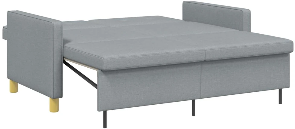 Ištraukiama sofa-lova Šviesiai pilka 154 x 94,5 x 80,5 cm