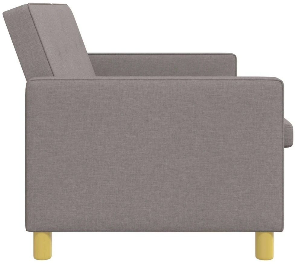 Ištraukiama sofa-lova Taupe 154 x 94,5 x 80,5 cm Audinys