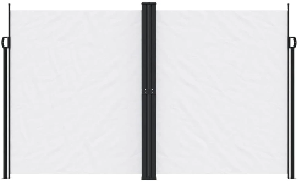 Ištraukiama šoninė markizė, baltos spalvos, 200x600cm