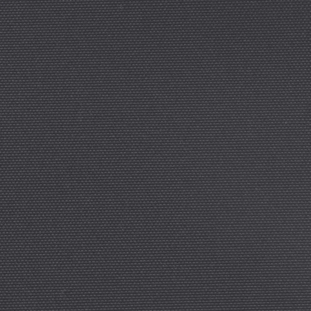 Ištraukiama šoninė markizė, juodos spalvos, 180x600cm